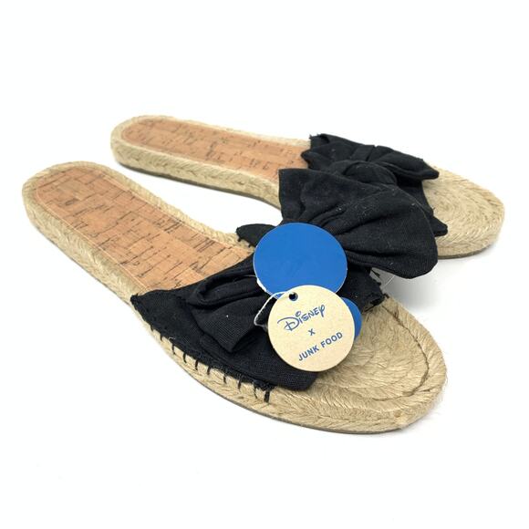 Disney X Junk Food Women's Size 9 Mickey Mouse Espadrilles Sandal Flat NWT - Picture 3 of 7